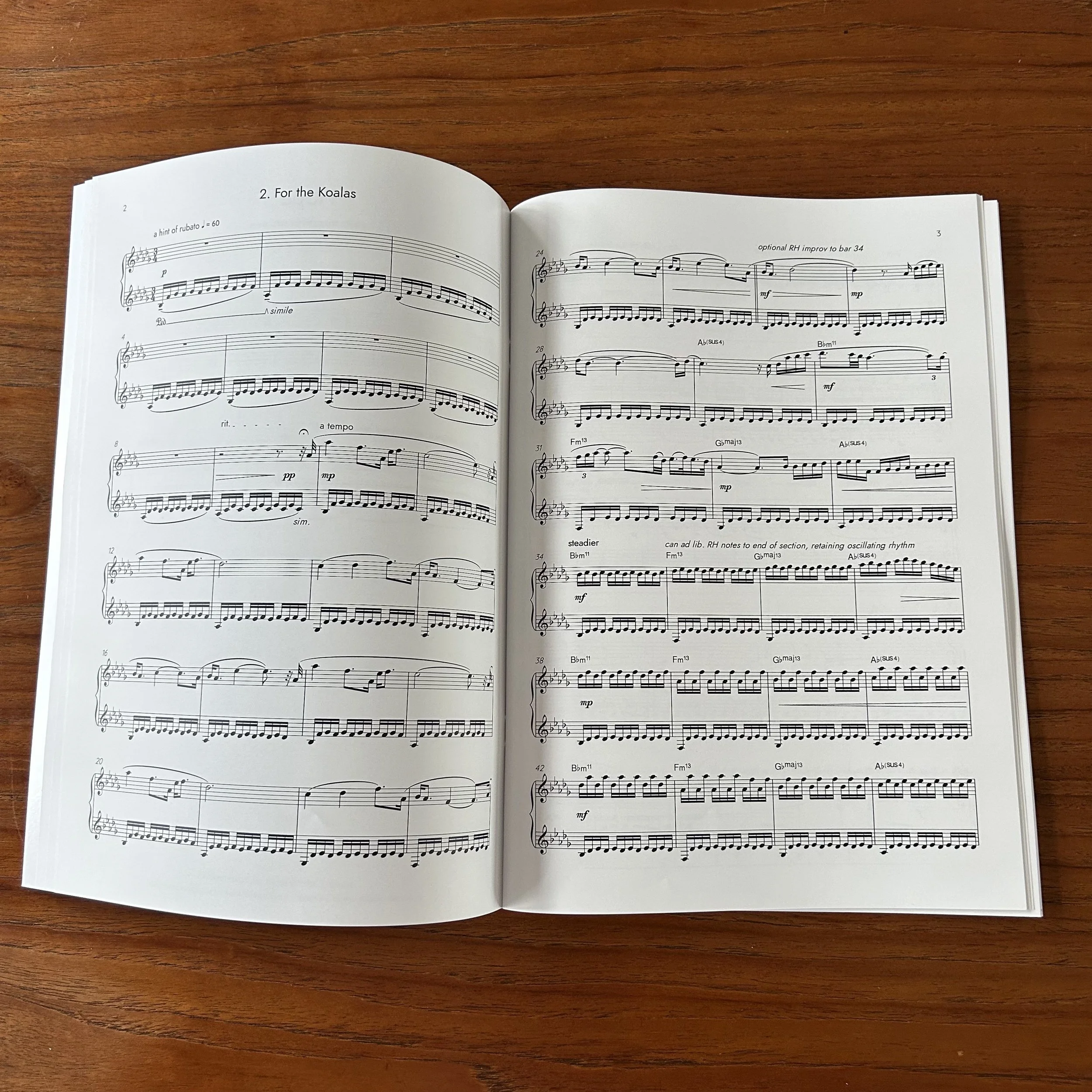 Album piano music — Shop — Nat Bartsch